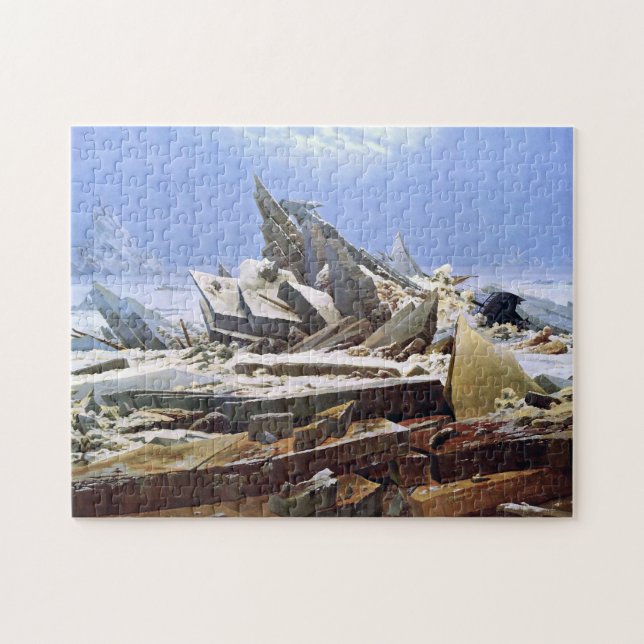 CASPAR DAVID FRIEDRICH - Das Meer von Eis 1824 (Horizontal)