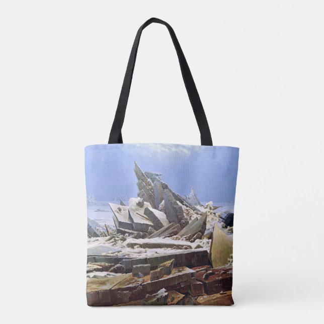 CASPAR DAVID FRIEDRICH - Das Meer von Eis 1824 Tasche (Rückseite)