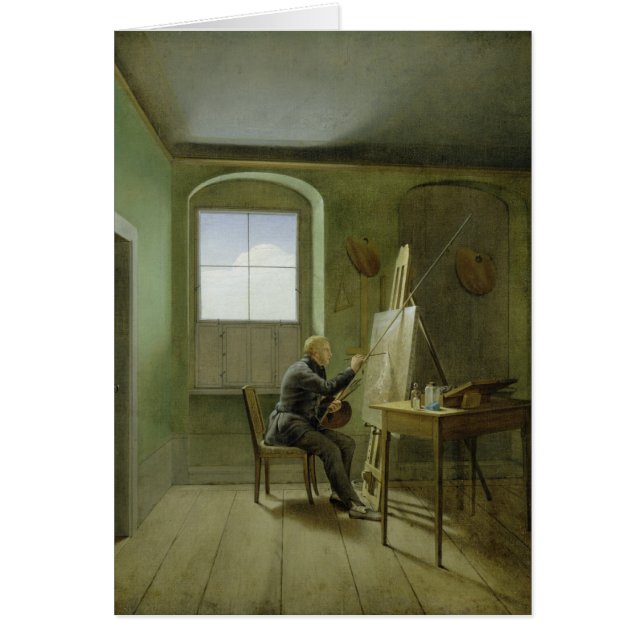Caspar David Friedrich in seinem Studio, 1811 (Vorne)