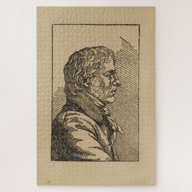Caspar David Friedrich - Selbstportrait (1803) (Vertikal)