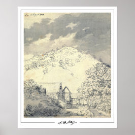 Caspar David Friedrich Zedign Art Poster #162