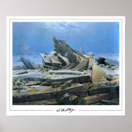 Caspar David Friedrich Zedign Art Poster #24