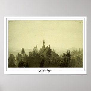 Caspar David Friedrich Zedign Kunstposter #12 Poster