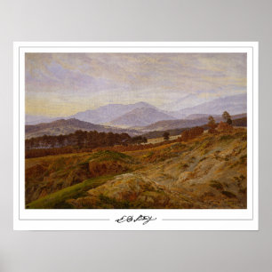 Caspar David Friedrich Zedign Kunstposter #21 Poster