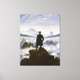 CASPAR FRIEDRICH Der Wanderer über dem Nebel Leinwanddruck