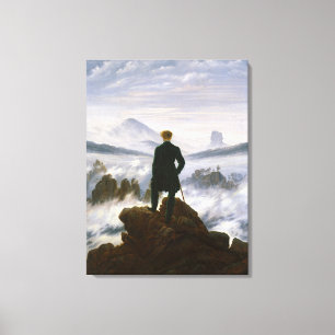 CASPAR FRIEDRICH Der Wanderer über dem Nebel Leinwanddruck