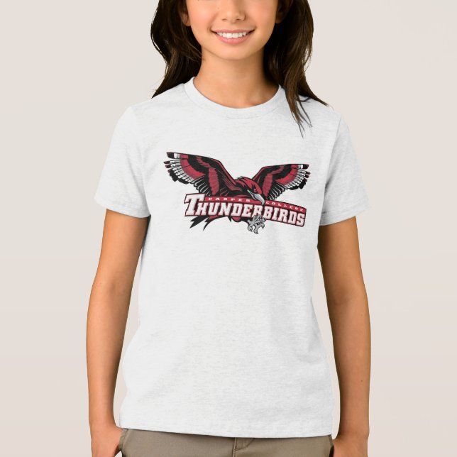 Casper College Thunderbirds Tri-Blend Shirt (Vorderseite)