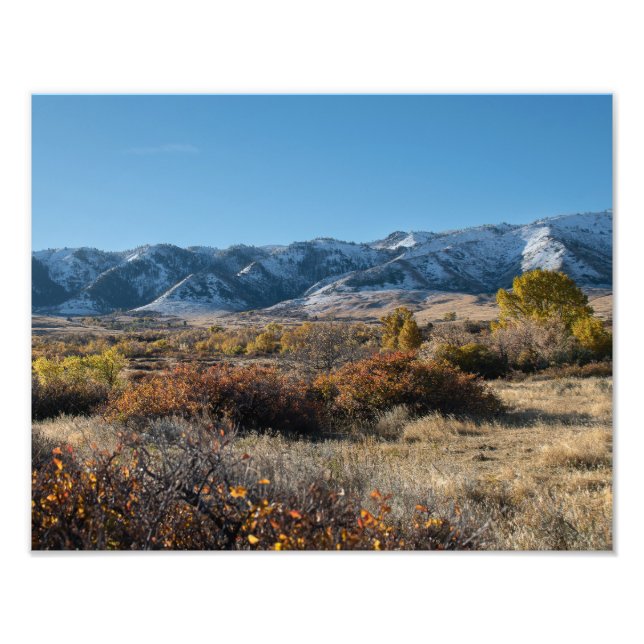 Casper Mountain Seasons - Fall Foliage - Casper WY Fotodruck (Vorne)