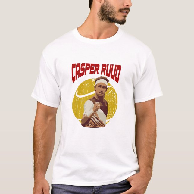 Casper Ruud Tennis Player 2023 T-Shirt (Vorderseite)