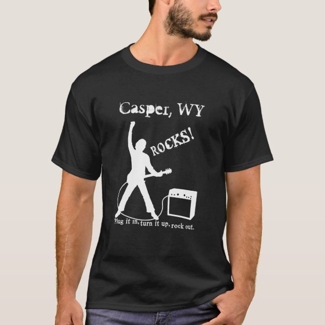 Casper, WY T-Shirt (Vorderseite)