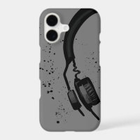 Casque artistique hip hop graphique musique et bat