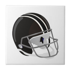 Casque de football carreau en céramique
