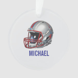 Casque de football de motivation inspirante nom