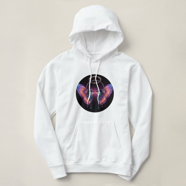 Casque de papillon Dreamy Sweat - shirt à capuche  (Design devant)