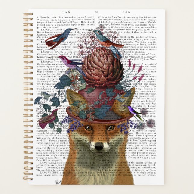 Casque d'oiseaux renard avec Artichoke (Devant)