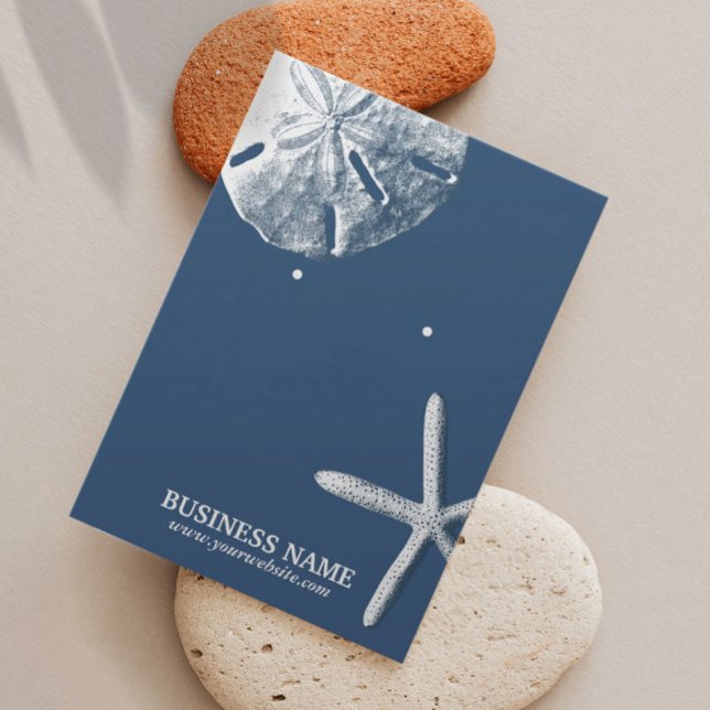 Casque d'oreille bleu marine Starfish & Sand Dolla (Créateur téléchargé)