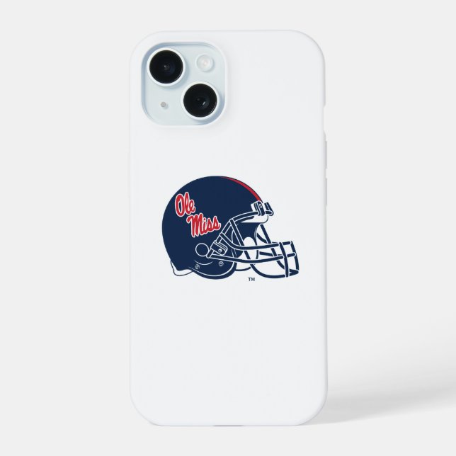 Casque Ole Miss Football | bleu foncé (Verso)