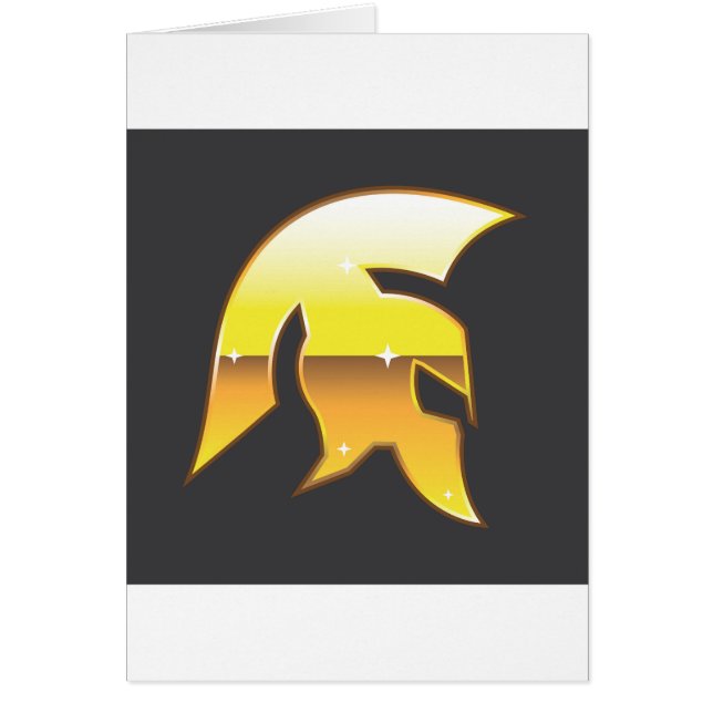 Casque romain d'or (Devant)