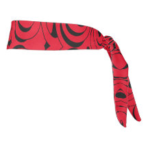 Casque rouge et noir de Joya Eve