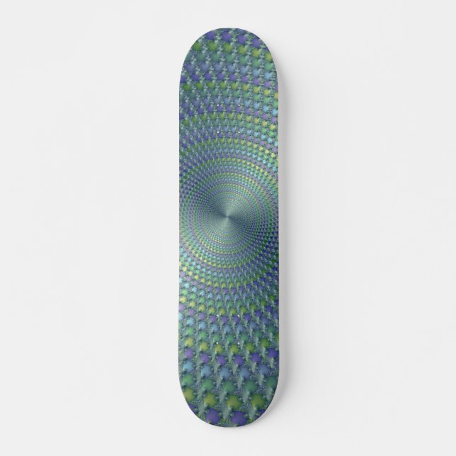 Casque - Skateboard fractal (Devant)