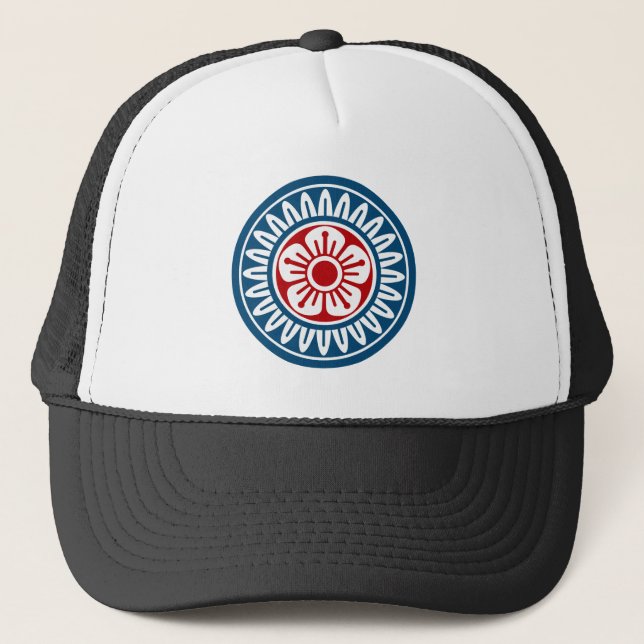 CASQUETTE 麻雀牌 1筒 イーピン_ロゴのみ-01 (Devant)