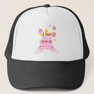 Casquette 100 Year Old Birthday Cake