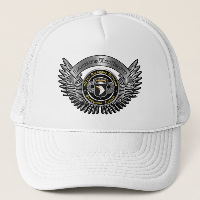 Casquette 101e division aéroportée "Rendez-vous avec le dest (Devant)