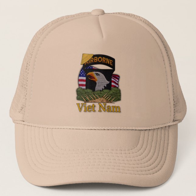 Casquette 101st Vétérinaires du Vietnam de vétérans de (Devant)