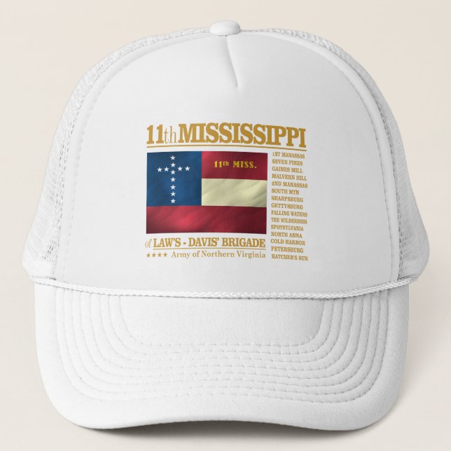 Casquette 11e infanterie du Mississippi (BA2) (Devant)