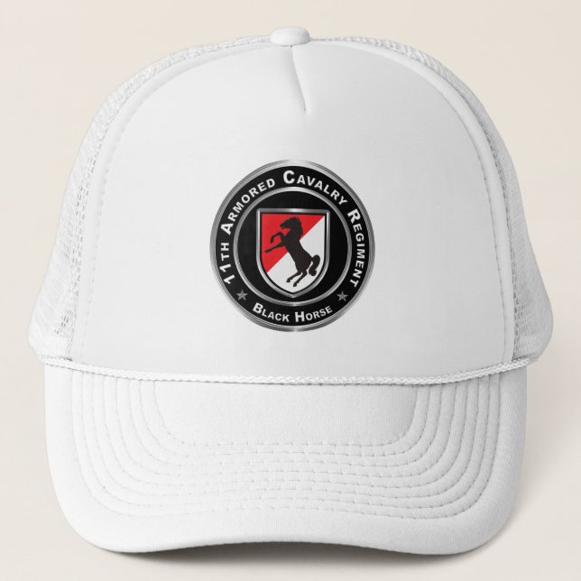 Casquette 11e régiment de cavalerie blindée (Devant)