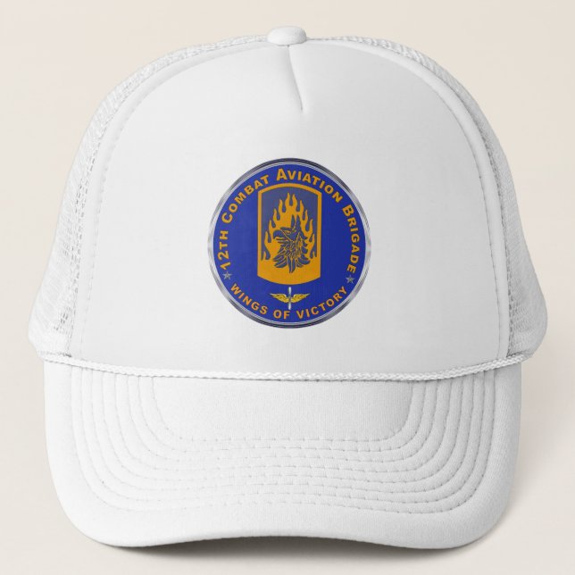 Casquette 12e brigade d'aviation de combat BAC (Devant)