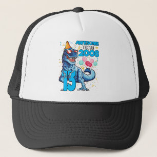 Casquette 13e anniversaire Dinosaur 13 ans Garçon enfants