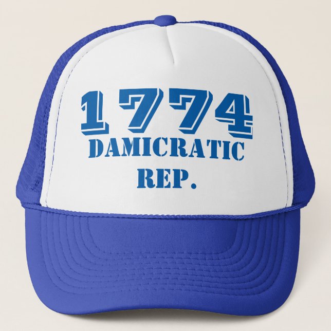 Casquette 1774 de camionneur de République de (Devant)