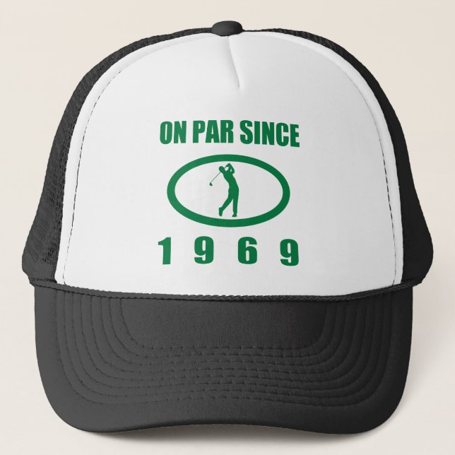 Casquette 1969 50e anniversaire pour les golfeurs (Devant)