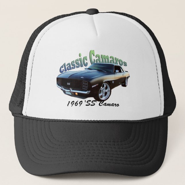 Casquette 1969 "solides solubles" Camaro (Devant)