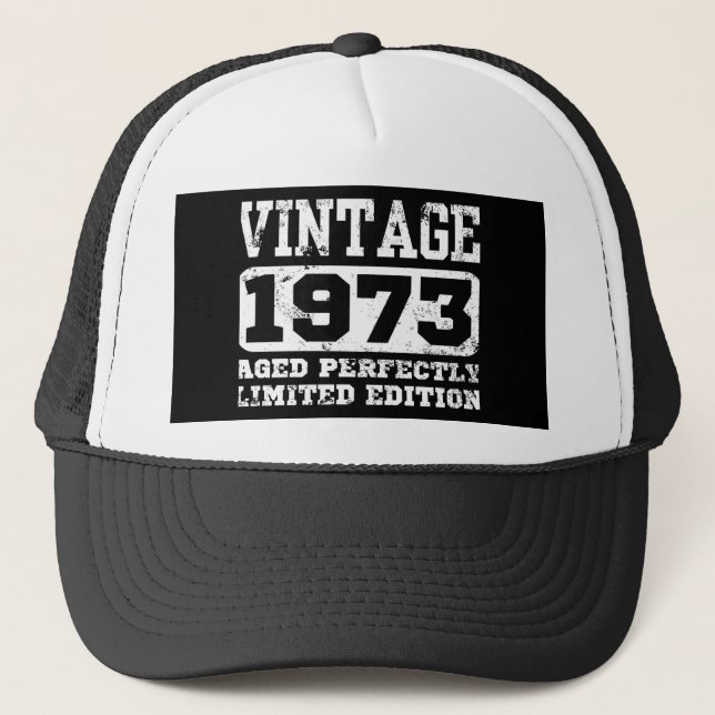 Casquette 1973 Limited Edition 52e anniversaire (Devant)