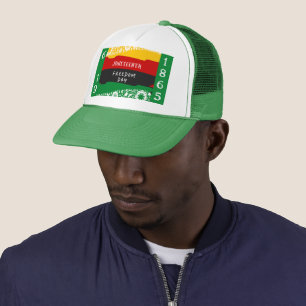 Casquette 19 juin Fête de la Liberté 6 19 1865