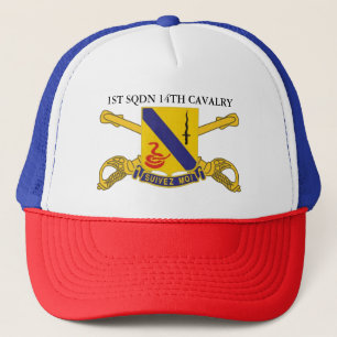 CASQUETTE 1ÈRE CAVALERIE SQUADRON 14E