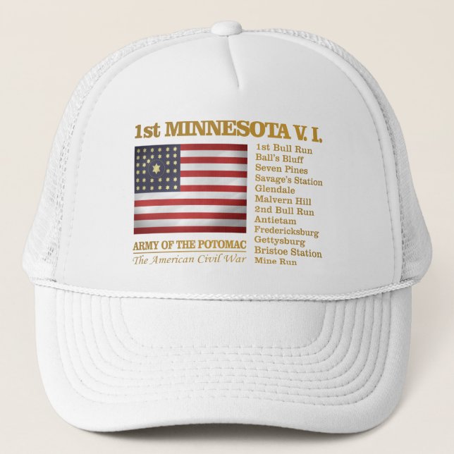 Casquette 1ère Infanterie volontaire du Minnesota (BH) (Devant)