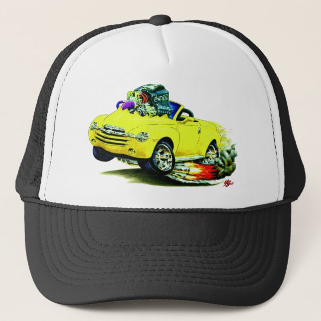 Casquette 2003-06 convertible jaune de SSR (Devant)