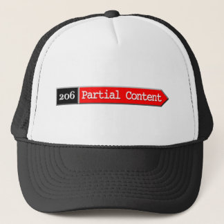 Casquette 206 - Contenu partiel