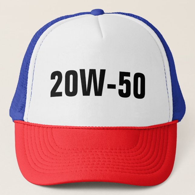 Casquette 20 50 Chapeau de camion (Devant)