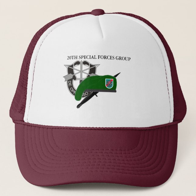 CASQUETTE 20E GROUPE DES FORCES SPÉCIALES (Devant)