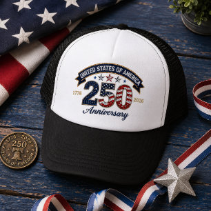 Casquette 250e anniversaire américain 1776-2026