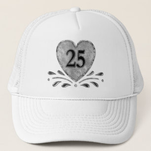 Casquette 25e anniversaire - Argent