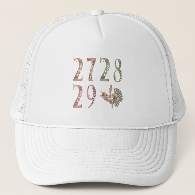 Casquette 27 28 29 Turkey | Community Sharing of Blessings (Devant)