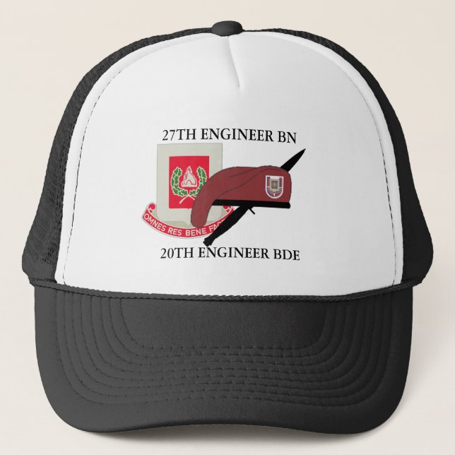 CASQUETTE 27E BRIGADE D'INGÉNIEUR DE BATAILLE 20E BRIGADE D' (Devant)