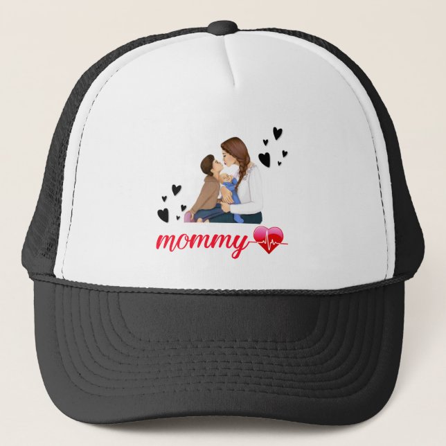 Casquette 28.Fier maman, cadeaux de jour pour les mères, cad (Devant)