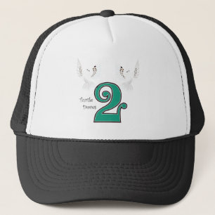 Casquette 2 colombes de tortue