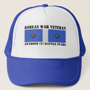 CASQUETTE 2 ÉTOILES DE BATAILLE VÉTÉRAN DE LA GUERRE COR